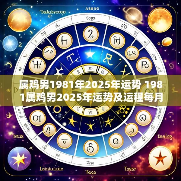属鸡男1981年2025年运势 1981属鸡男2025年运势及运程每月运程