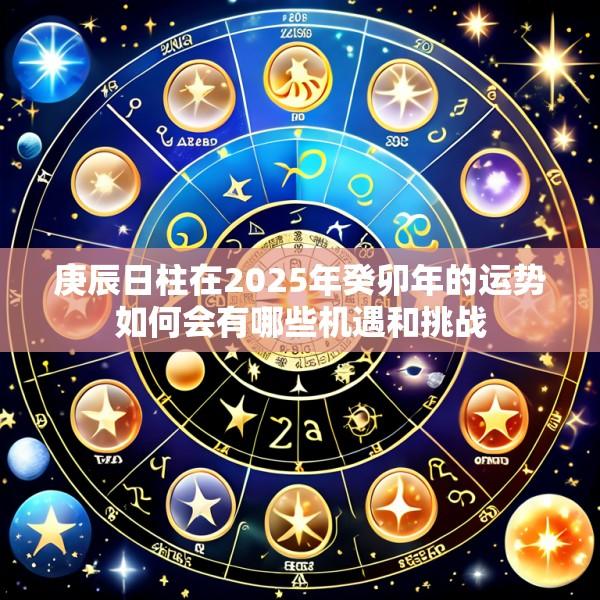 庚辰日柱在2025年癸卯年的运势如何会有哪些机遇和挑战