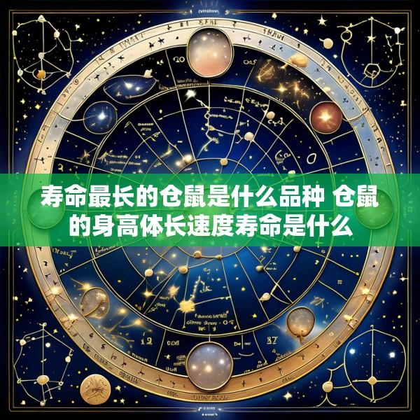 寿命最长的仓鼠是什么品种 仓鼠的身高体长速度寿命是什么
