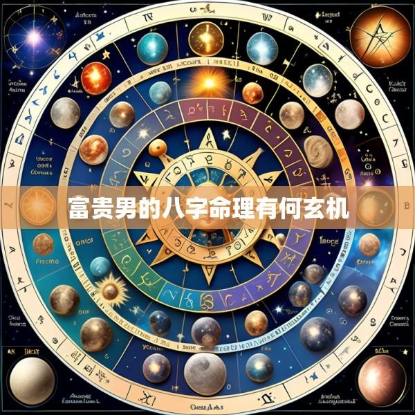 富贵男的八字命理有何玄机