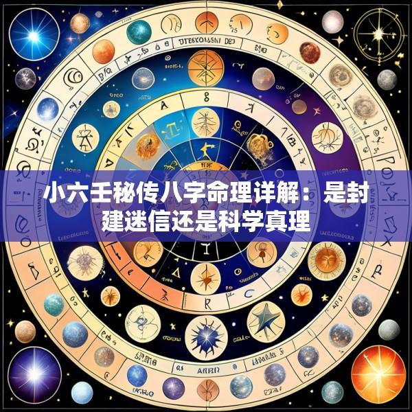 小六壬秘传八字命理详解：是封建迷信还是科学真理