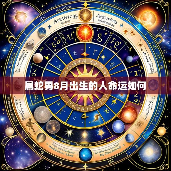 属蛇男8月出生的人命运如何