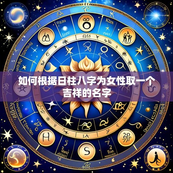 如何根据日柱八字为女性取一个吉祥的名字
