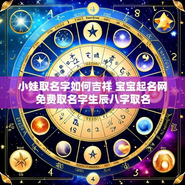小娃取名字如何吉祥 宝宝起名网免费取名字生辰八字取名