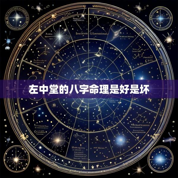 左中堂的八字命理是好是坏