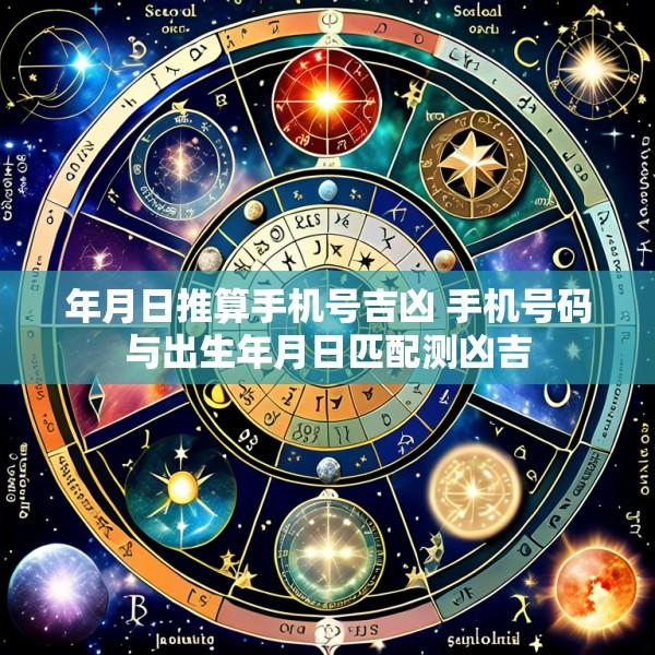 年月日推算手机号吉凶 手机号码与出生年月日匹配测凶吉
