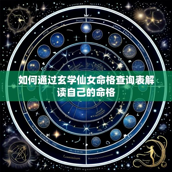 如何通过玄学仙女命格查询表解读自己的命格