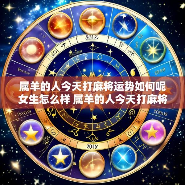 属羊的人今天打麻将运势如何呢女生怎么样 属羊的人今天打麻将坐什么方位