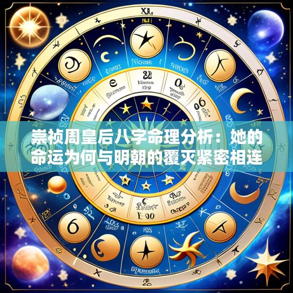 崇祯周皇后八字命理分析：她的命运为何与明朝的覆灭紧密相连