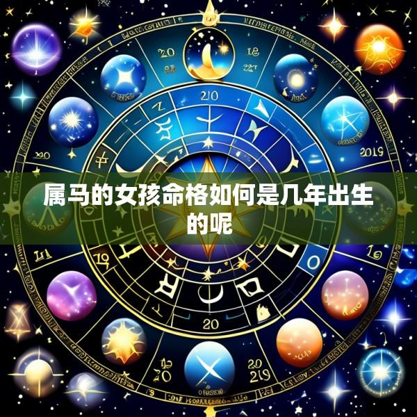 属马的女孩命格如何是几年出生的呢