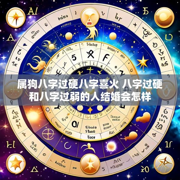 属狗八字过硬八字喜火 八字过硬和八字过弱的人结婚会怎样