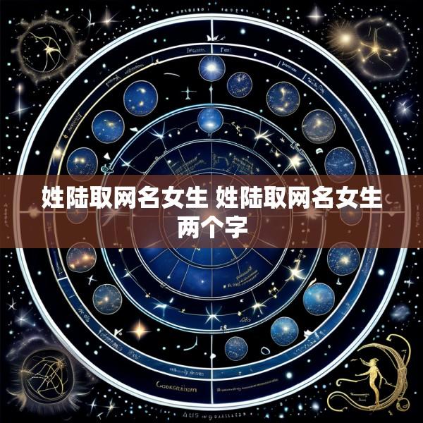 姓陆取网名女生 姓陆取网名女生两个字