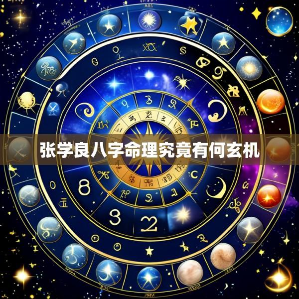 张学良八字命理究竟有何玄机