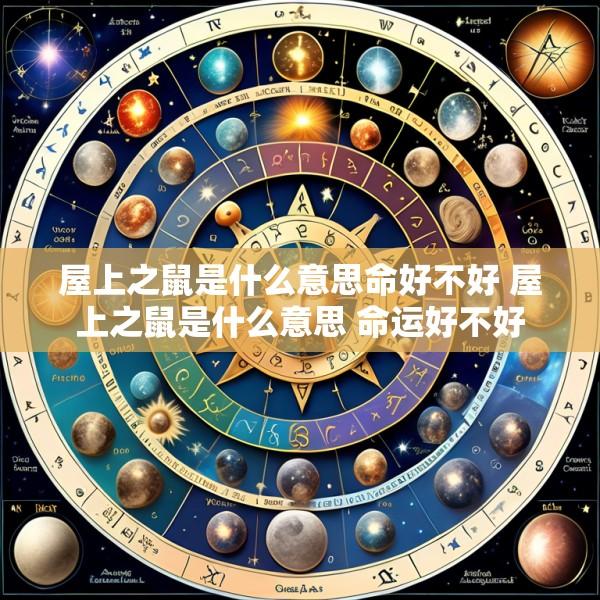 屋上之鼠是什么意思命好不好 屋上之鼠是什么意思 命运好不好
