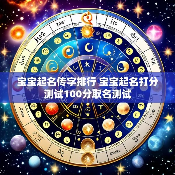 宝宝起名传字排行 宝宝起名打分测试100分取名测试