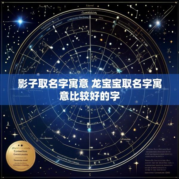 影子取名字寓意 龙宝宝取名字寓意比较好的字