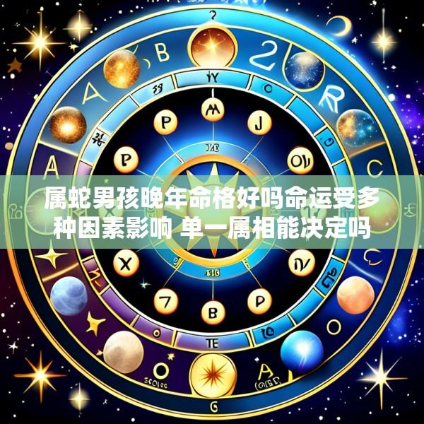 属蛇男孩晚年命格好吗命运受多种因素影响 单一属相能决定吗