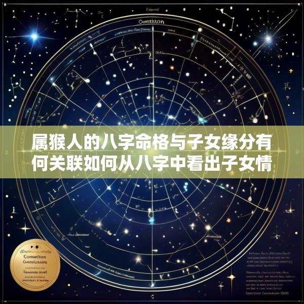 属猴人的八字命格与子女缘分有何关联如何从八字中看出子女情况