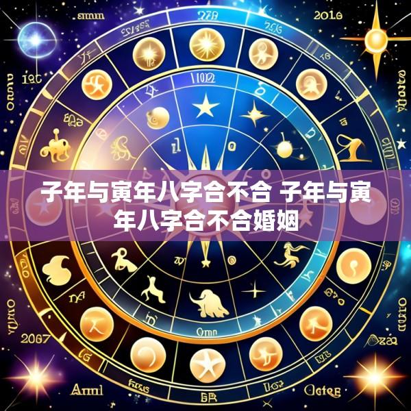 子年与寅年八字合不合 子年与寅年八字合不合婚姻