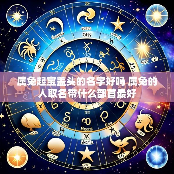 属兔起宝盖头的名字好吗 属兔的人取名带什么部首最好