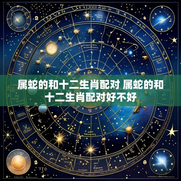 属蛇的和十二生肖配对 属蛇的和十二生肖配对好不好