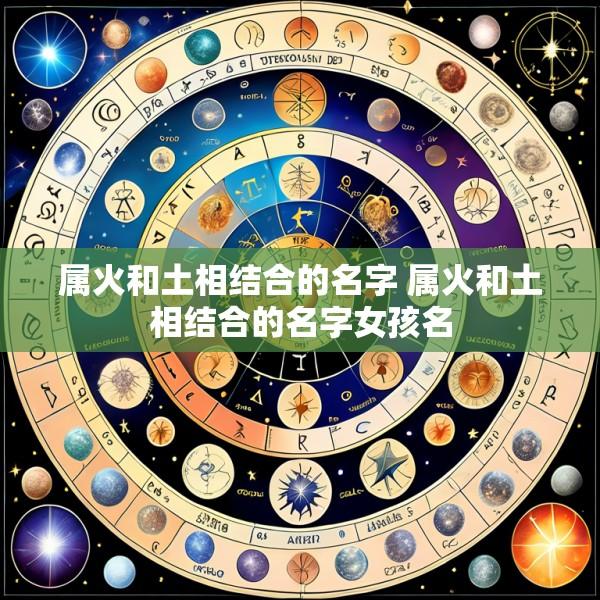 属火和土相结合的名字 属火和土相结合的名字女孩名