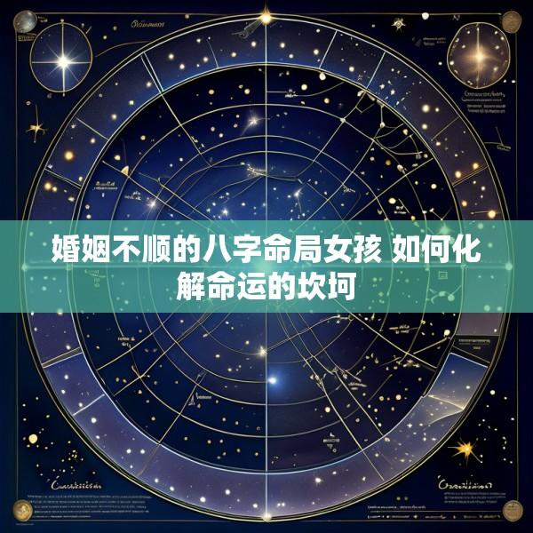 婚姻不顺的八字命局女孩 如何化解命运的坎坷
