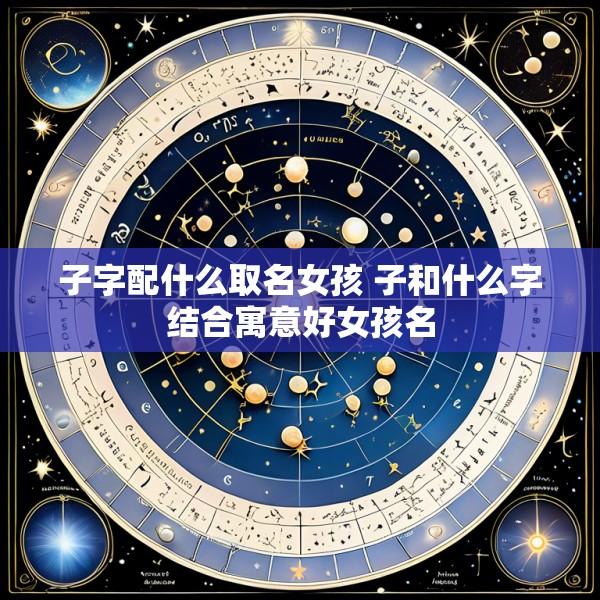 子字配什么取名女孩 子和什么字结合寓意好女孩名