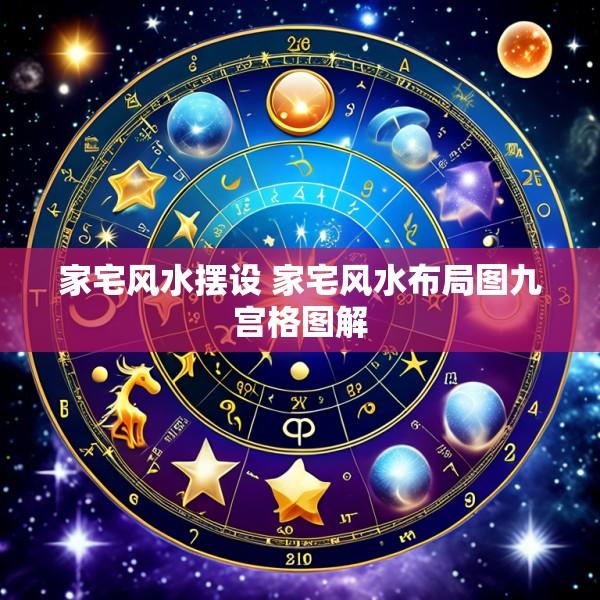 家宅风水摆设 家宅风水布局图九宫格图解