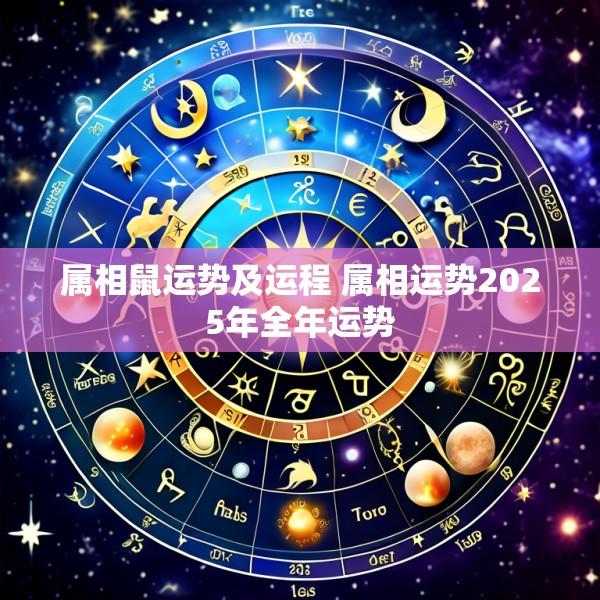 属相鼠运势及运程 属相运势2025年全年运势