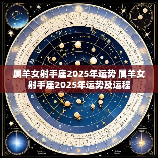 属羊女射手座2025年运势 属羊女射手座2025年运势及运程