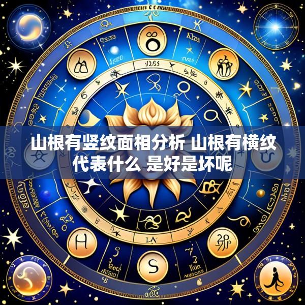 山根有竖纹面相分析 山根有横纹代表什么 是好是坏呢