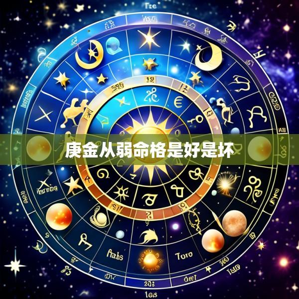 庚金从弱命格是好是坏