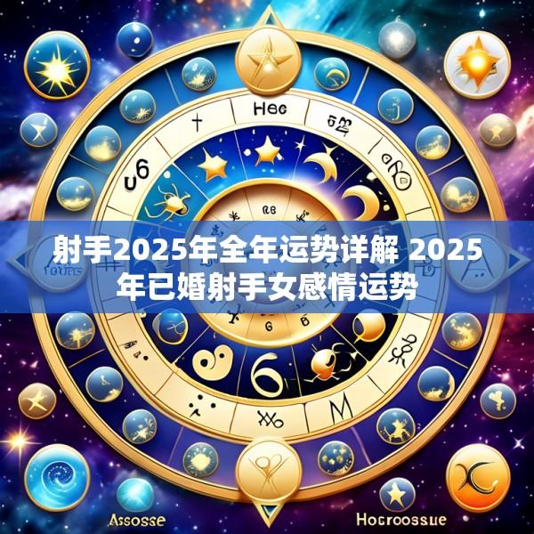 射手2025年全年运势详解 2025年已婚射手女感情运势