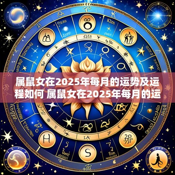 属鼠女在2025年每月的运势及运程如何 属鼠女在2025年每月的运势及运程如何呢