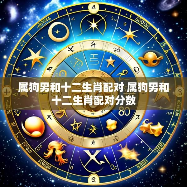属狗男和十二生肖配对 属狗男和十二生肖配对分数