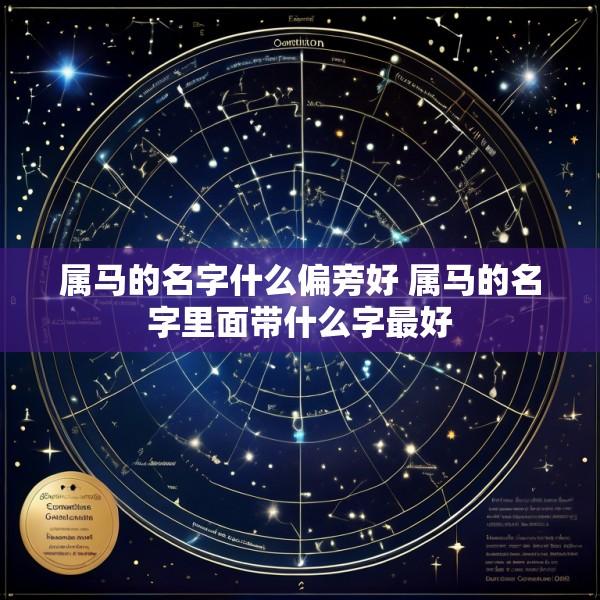 属马的名字什么偏旁好 属马的名字里面带什么字最好