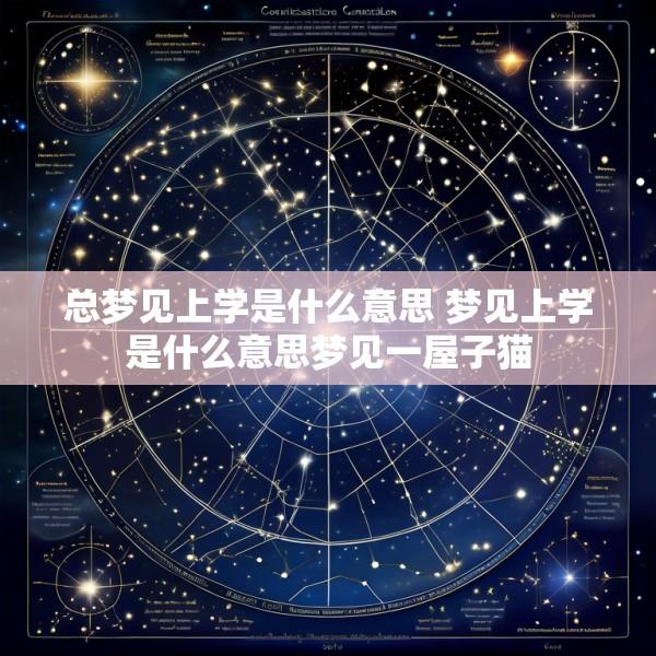 总梦见上学是什么意思 梦见上学是什么意思梦见一屋子猫