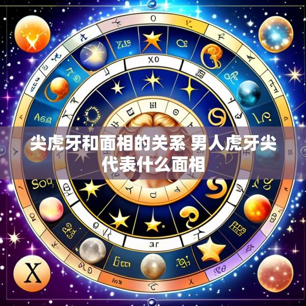 尖虎牙和面相的关系 男人虎牙尖代表什么面相