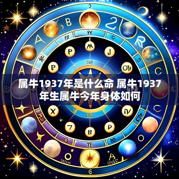 属牛1937年是什么命 属牛1937年生属牛今年身体如何