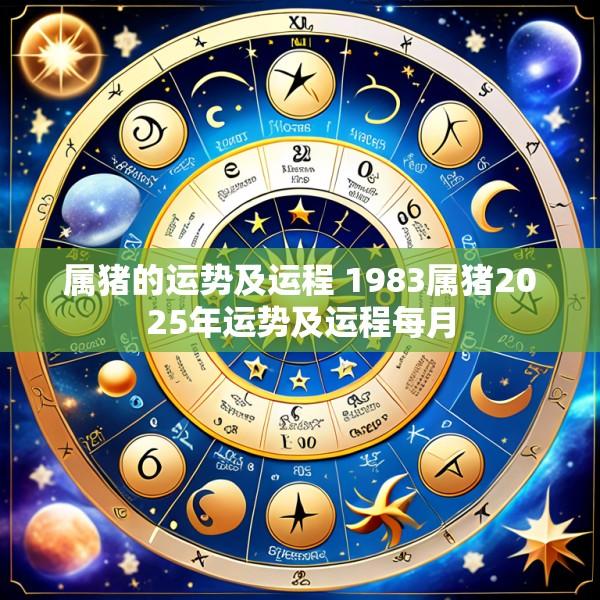 属猪的运势及运程 1983属猪2025年运势及运程每月
