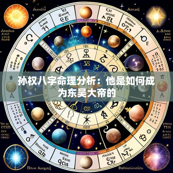 孙权八字命理分析:他是如何成为东吴大帝的