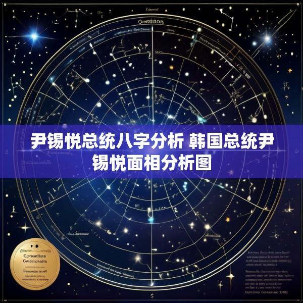 尹锡悦总统八字分析 韩国总统尹锡悦面相分析图