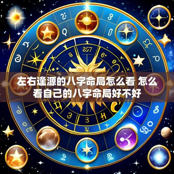 左右逢源的八字命局怎么看 怎么看自己的八字命局好不好