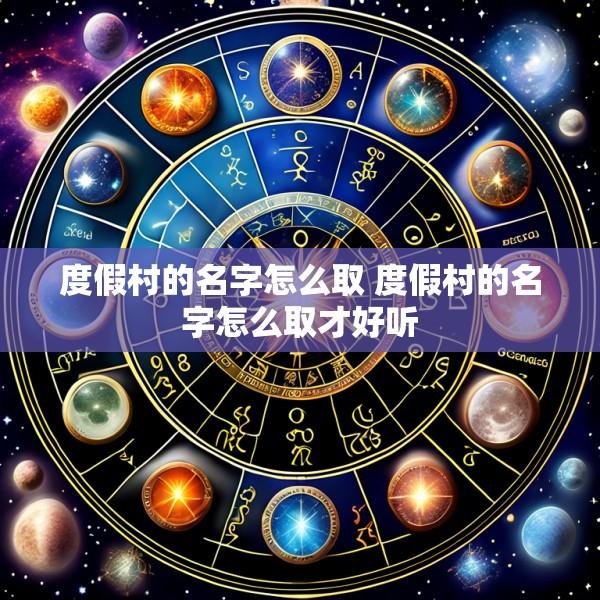 度假村的名字怎么取 度假村的名字怎么取才好听