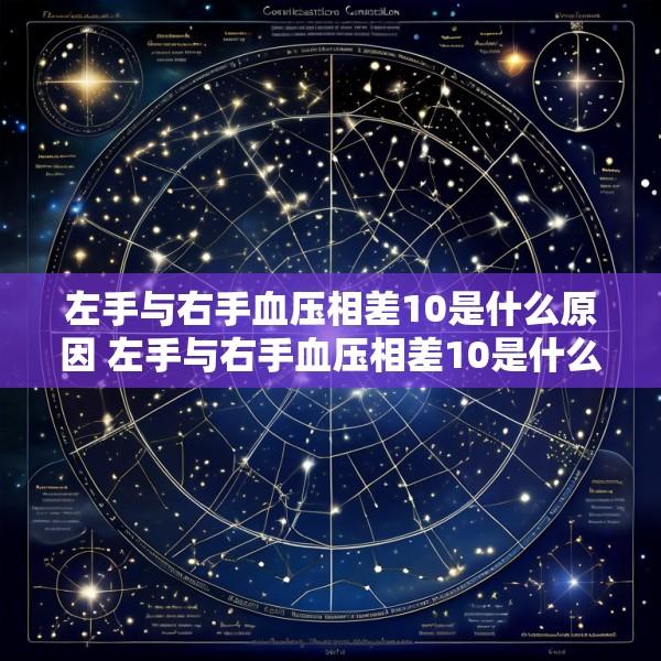 左手与右手血压相差10是什么原因 左手与右手血压相差10是什么原因造成的