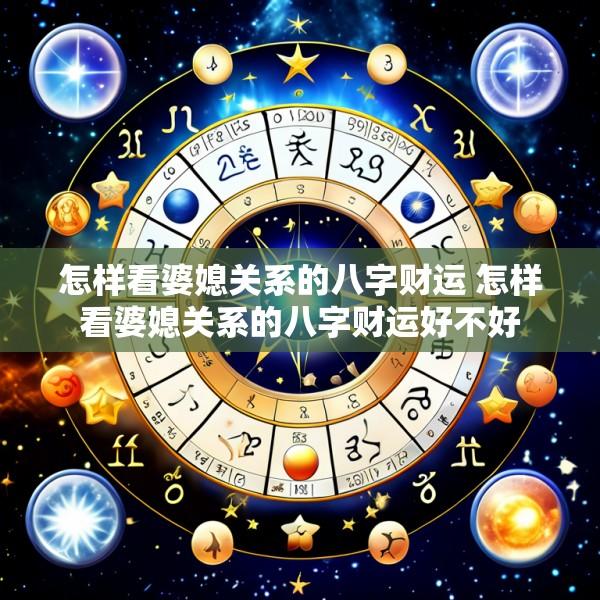 怎样看婆媳关系的八字财运 怎样看婆媳关系的八字财运好不好