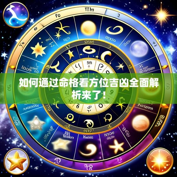 如何通过命格看方位吉凶全面解析来了！