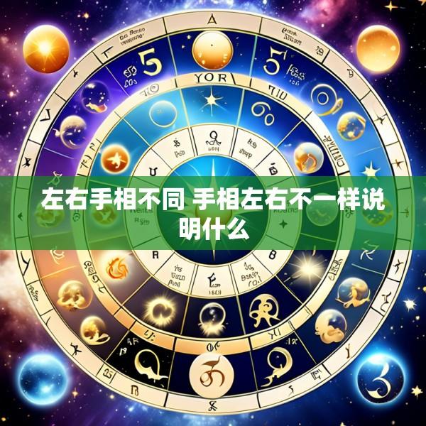 左右手相不同 手相左右不一样说明什么