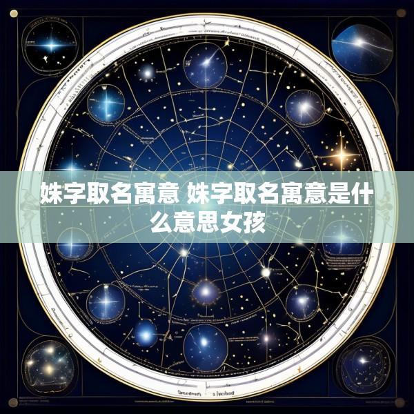 姝字取名寓意 姝字取名寓意是什么意思女孩